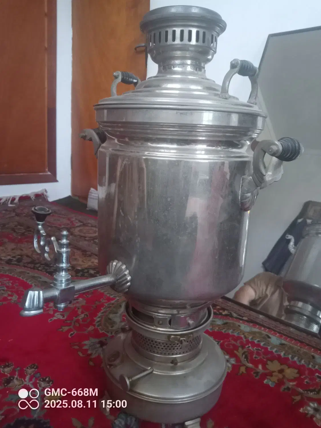 سماور نفتی 20لیتری قدیمی|سماور، چای‌ساز، قهوه‌ساز|گرگان, |دیوار