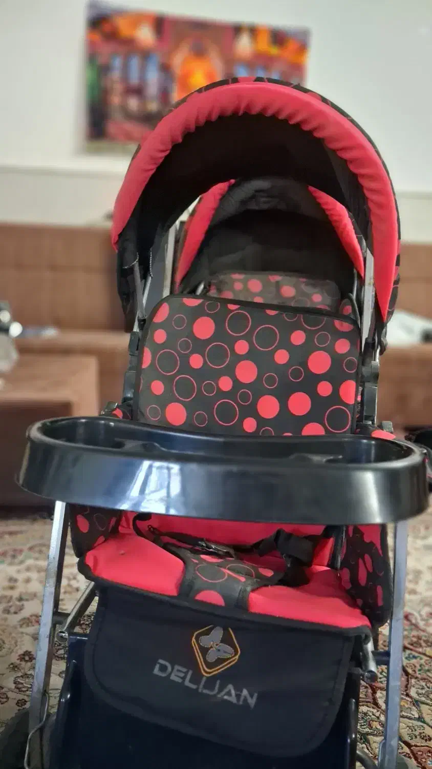 کالسکه دوقلو دلیجان نو قیمت مناسب|کالسکه و لوازم جانبی|قم, سرحوض|دیوار