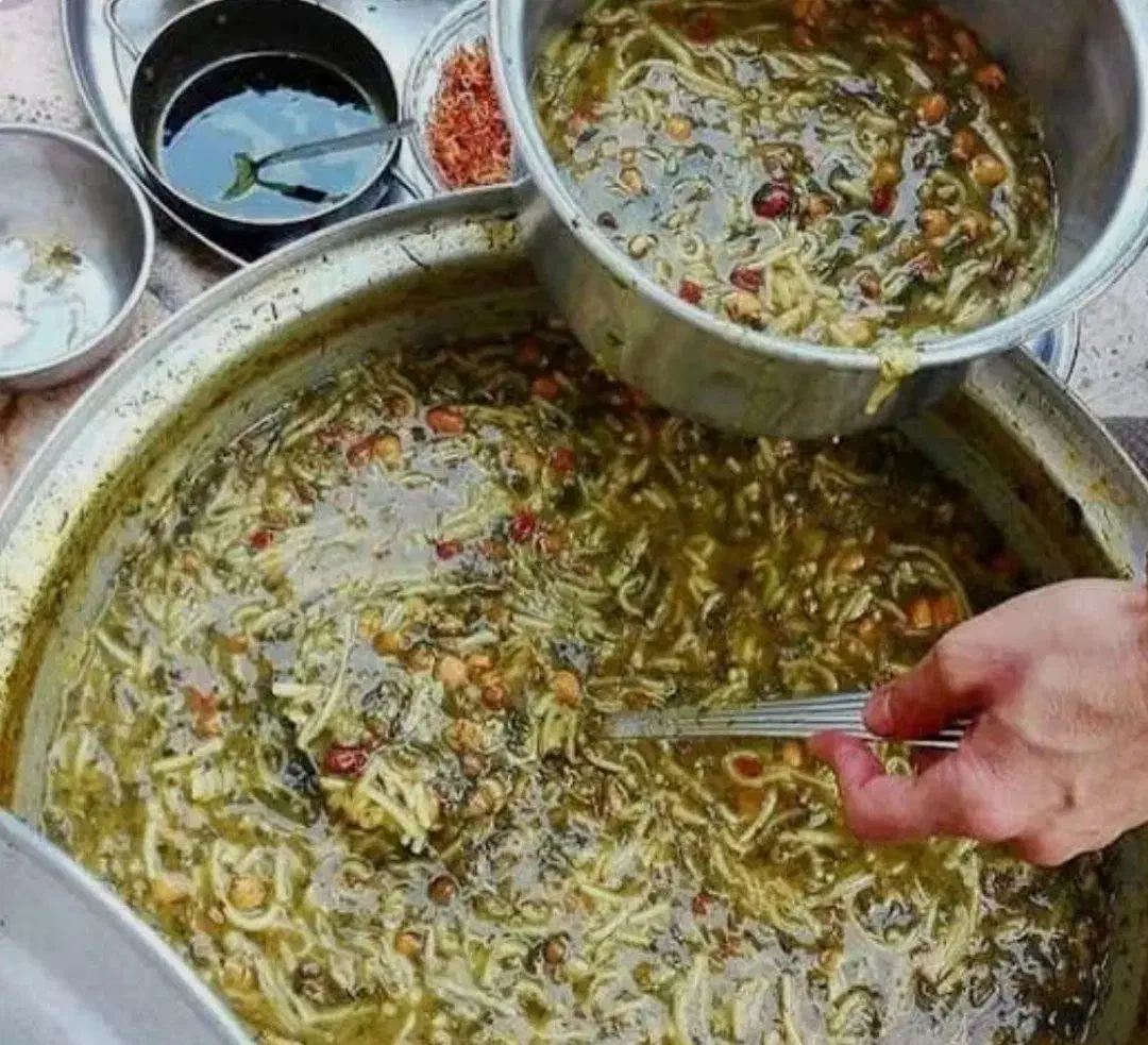 پخت آش رشته به صورت کیلویی و دیگ(سفارش یک روز قبل)|خوردنی و آشامیدنی|ساوه, |دیوار
