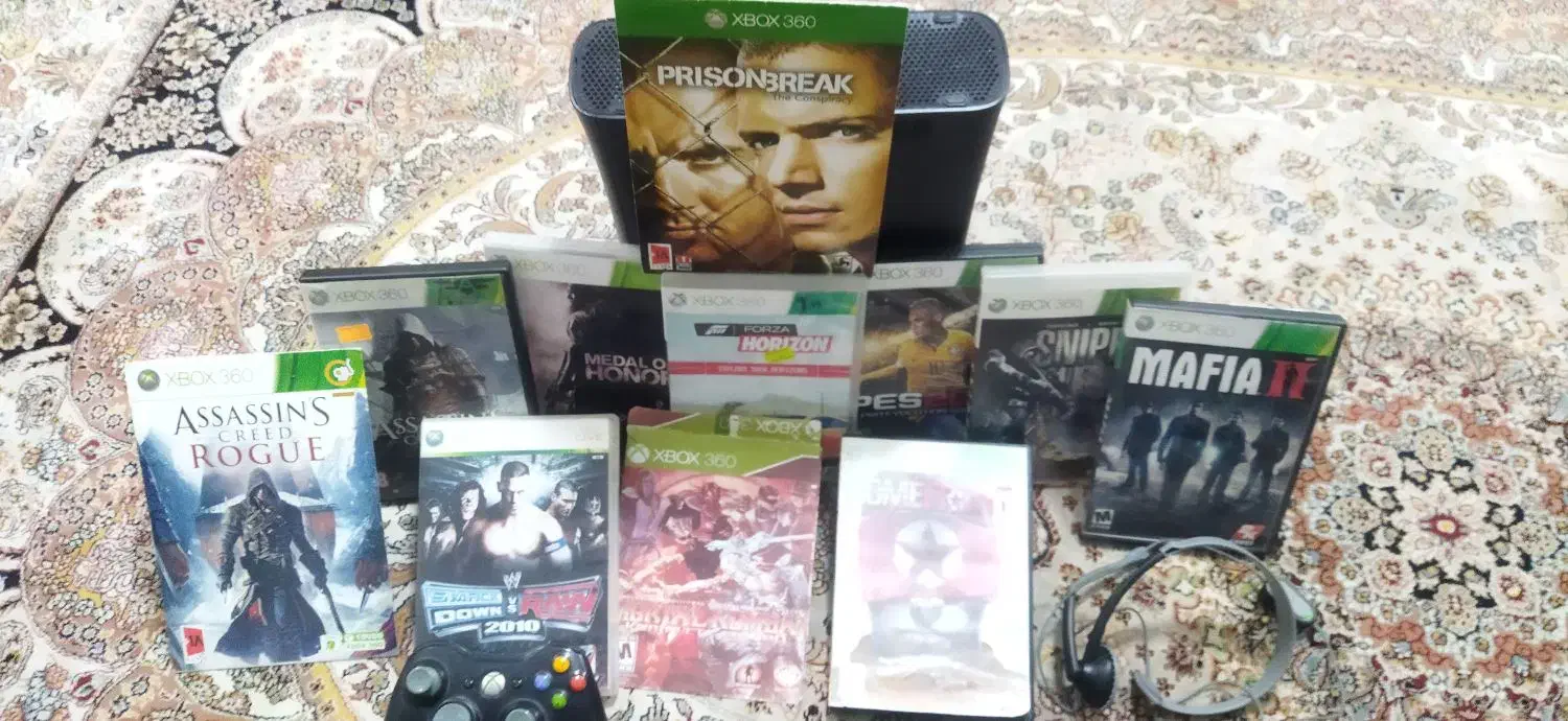 Xbox 360 ایکس باکس 360 زیر قمت|کنسول، بازی ویدئویی و آنلاین|اصفهان, کوی ولی عصر|دیوار