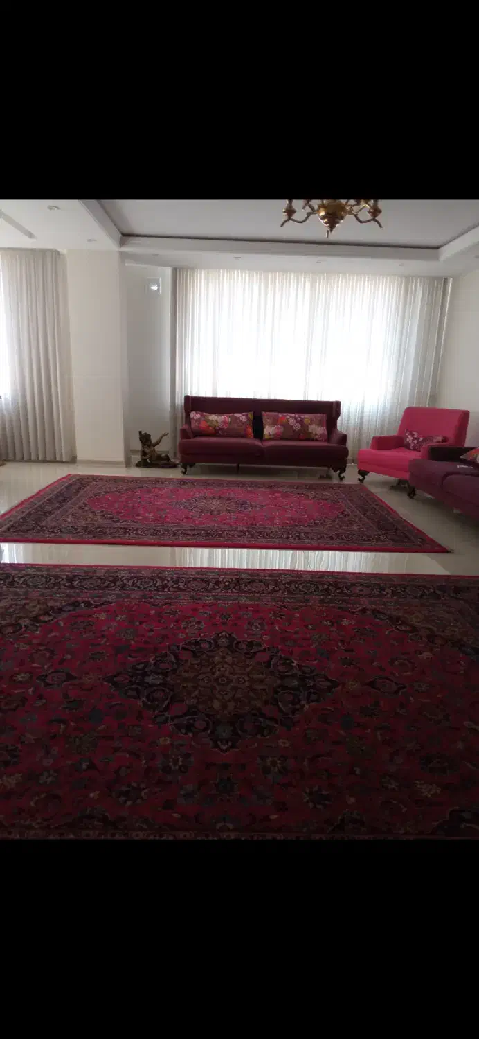 فرش دستبافت یک جفت نه متری سالم|فرش|اراک, |دیوار