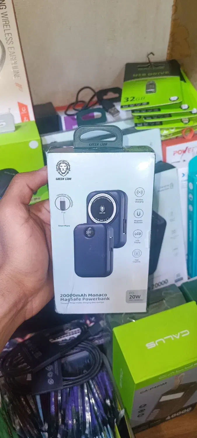 پاور بانک 20هزار مکسیف برند گرین لاین|لوازم جانبی موبایل و تبلت|بهبهان, |دیوار