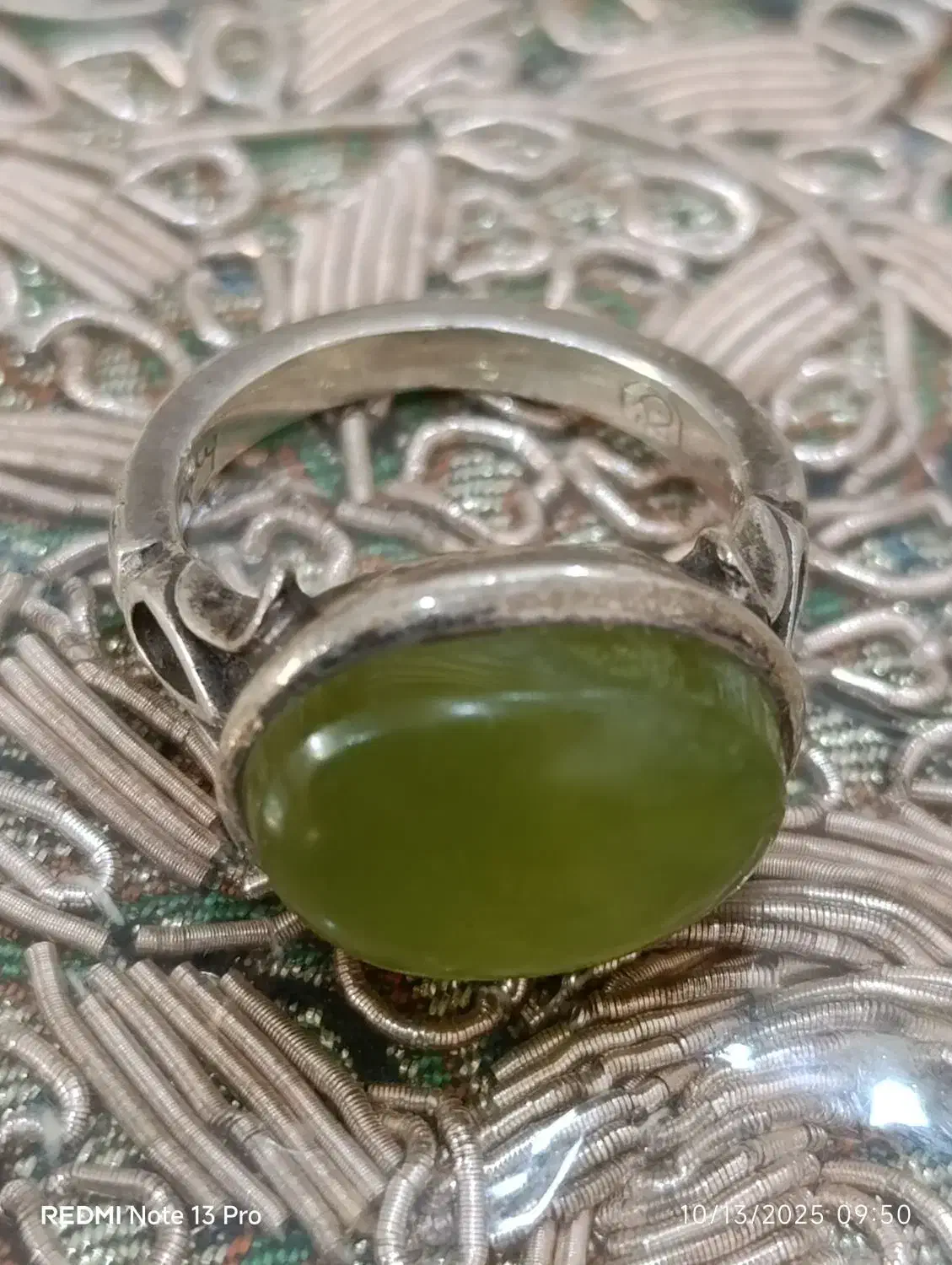 انگشتر با نگین شاه مقصود اصل|جواهرات|شیراز, باغ تخت|دیوار