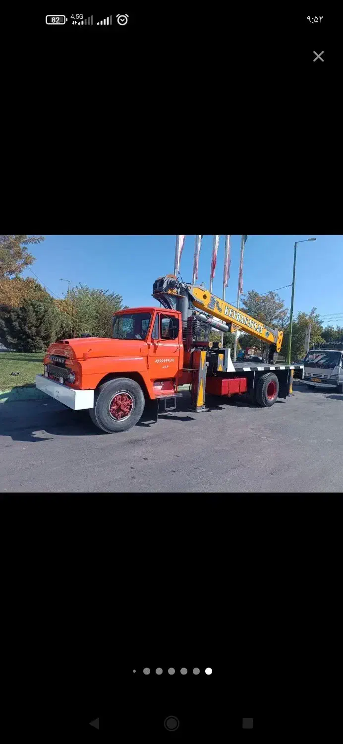 خدمات جرثقیل شبانه روزی 3تن الی 10تن|خدمات حمل و نقل|قره ضیاالدین, |دیوار