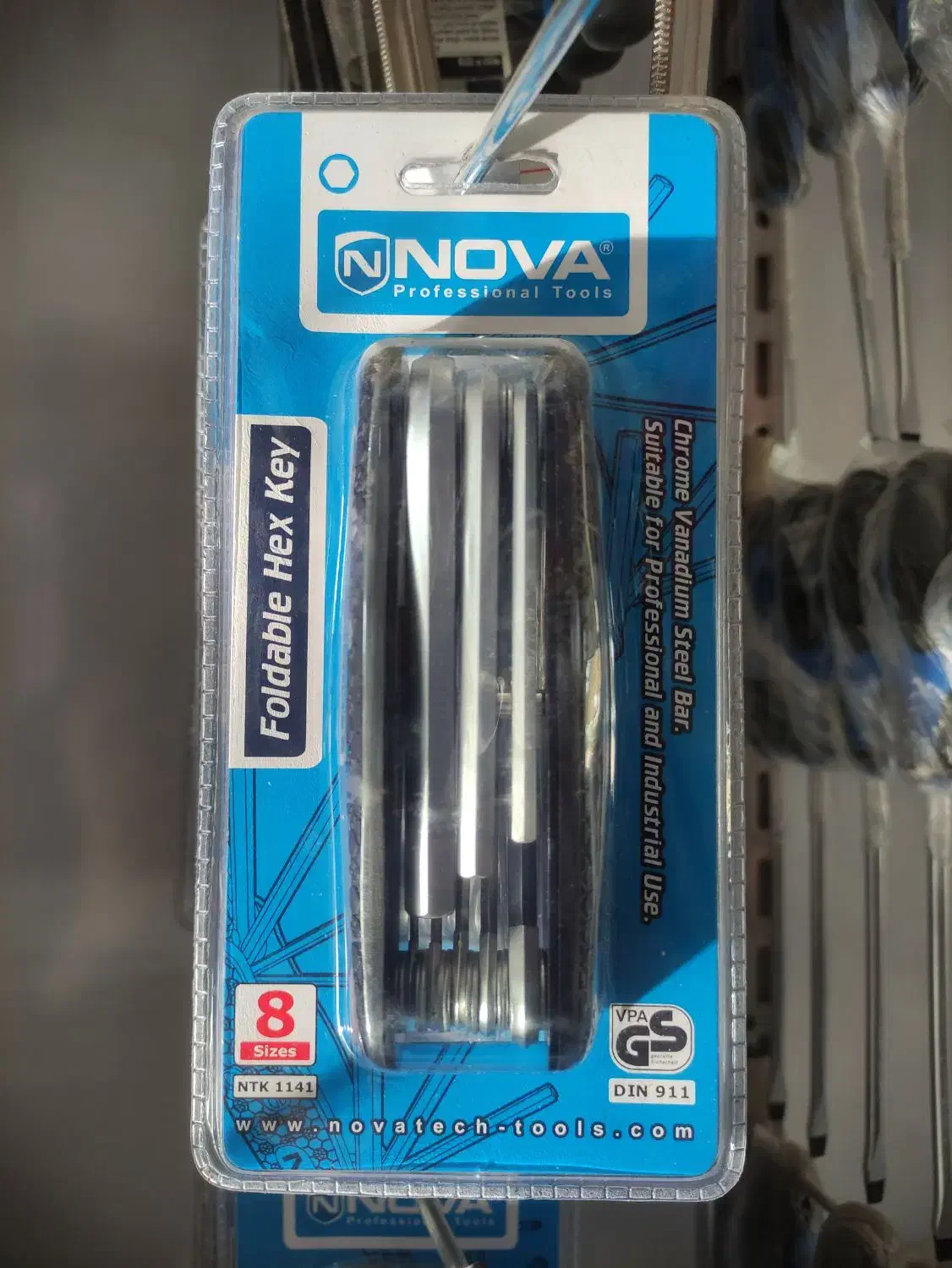 آچار آلن چاقویی ستاره ای نووا مدل 1140(8عددی)|ابزارآلات|محلات, |دیوار