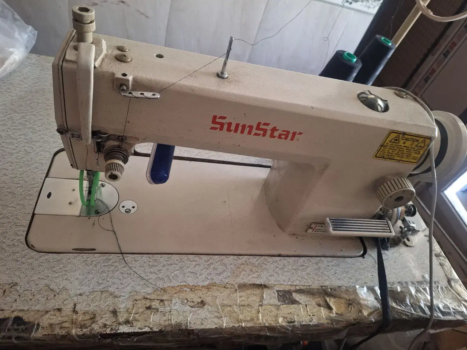 چرخ خیاطی سانستار سالم ب شرط کار|چرخ خیاطی و ریسندگی|رباطکریم, نصیرشهر|دیوار