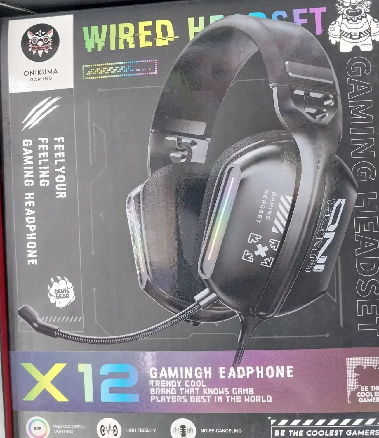 هدفون ONIKUMA|لوازم جانبی موبایل و تبلت|کرمانشاه, |دیوار