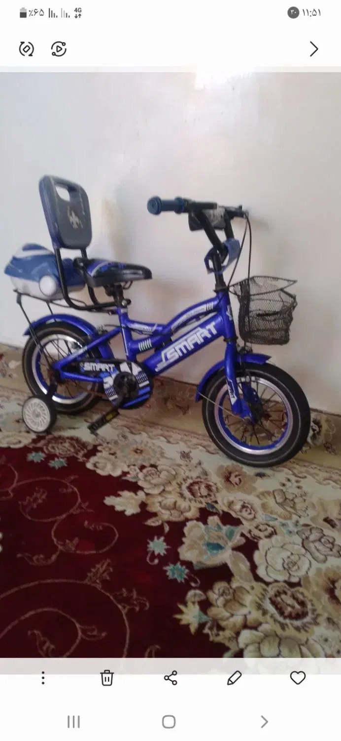 دوچرخه پسرانه  و دخترانه سایز ۱۲ و ۲۰ نونو|دوچرخه، اسکیت، اسکوتر|محمدشهر, شهرک صنعتی زیبادشت|دیوار