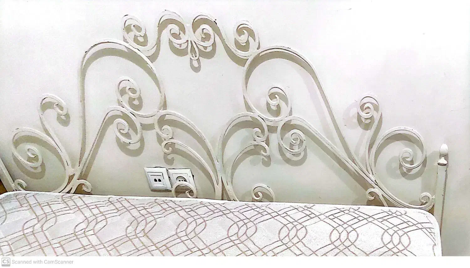 تخت فرفورژه آهنی دونفره ۱۶۰×۲|تخت و سرویس خواب|تهران, فلاح|دیوار