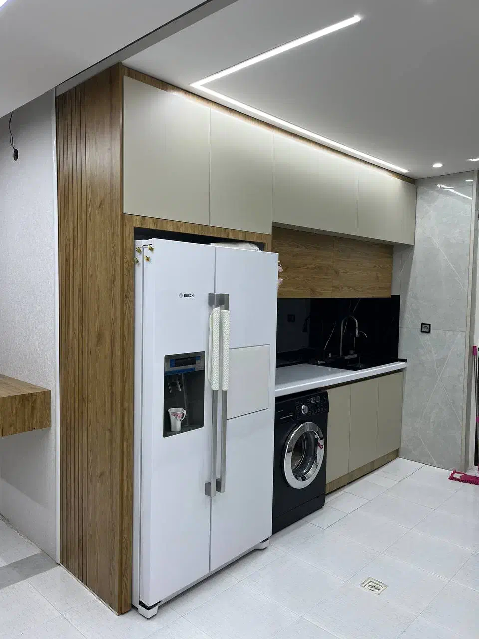 طراحی و ساخت کابینت لوکس آشپزخانه|مصالح و تجهیزات ساختمان|الیگودرز, |دیوار