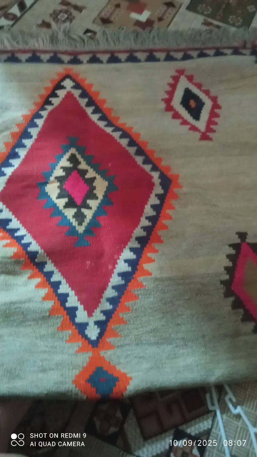 گلیم دست بافت|فرش|کازرون, |دیوار