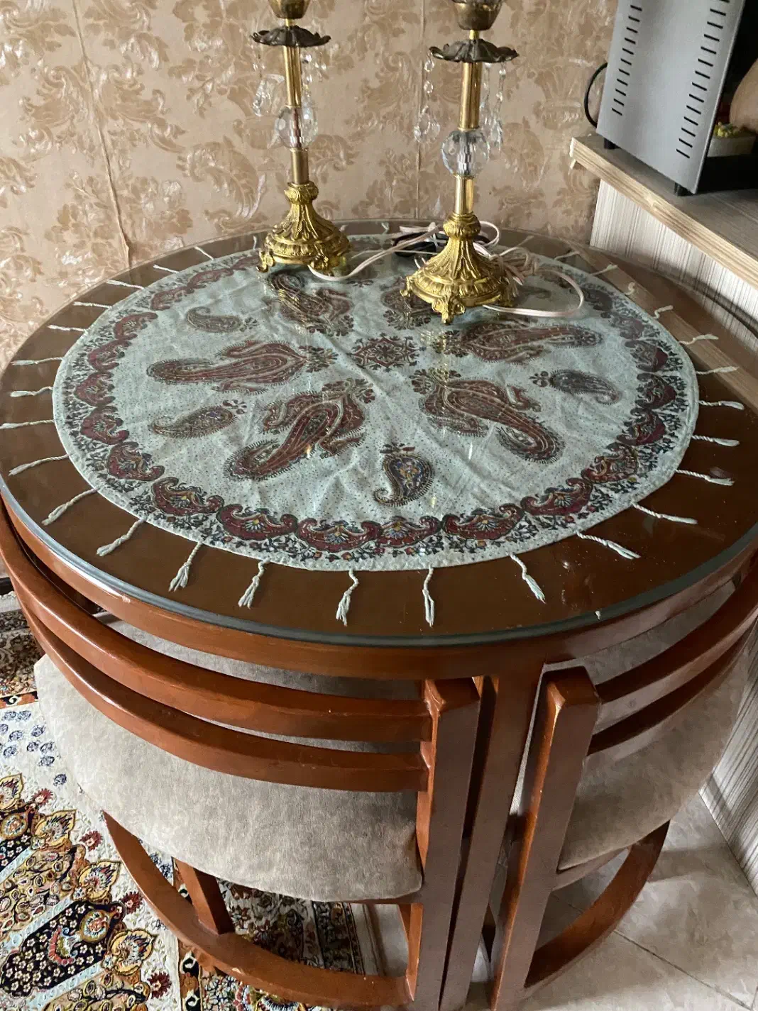 میز ناهار خوری|میز و صندلی غذاخوری|اسلامشهر, شهرک قائمیه|دیوار