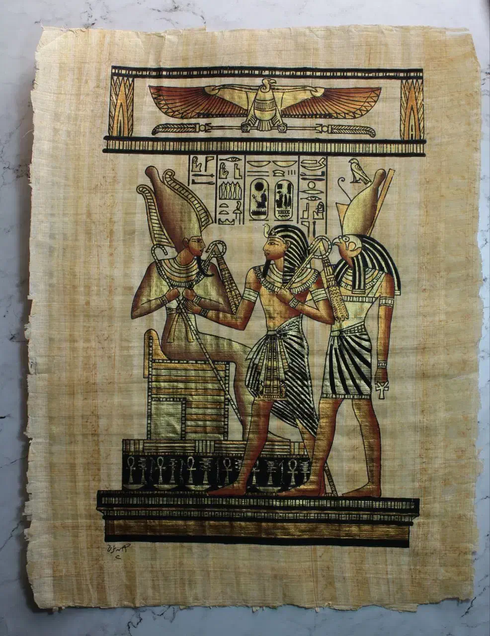 نقاشی پاپیروس اصل|تابلو، نقاشی، عکس|تهران, صادقیه|دیوار