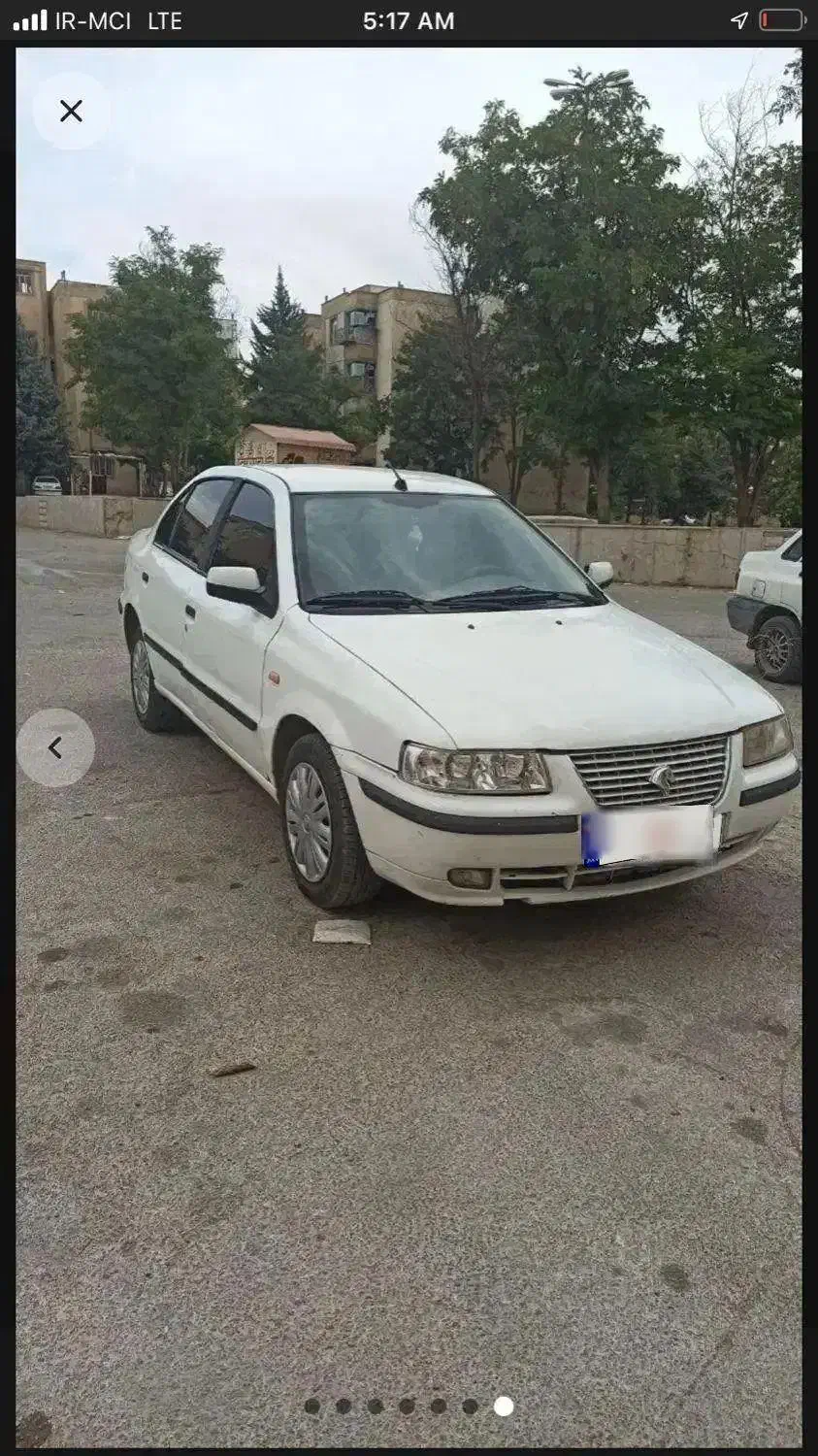 فروش خودرو سمند ۹۵|خودرو سواری و وانت|خنج, |دیوار