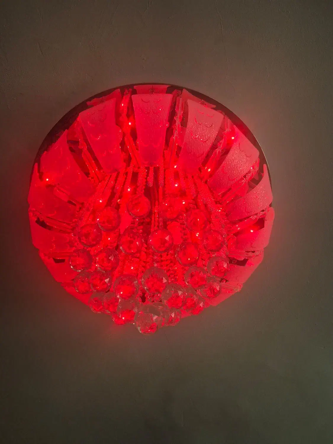 دو لوستر کریستالی+دو لوستر دیوارکوب ست ریموت دار|لوستر و چراغ آویز|کرج, گلشهر|دیوار