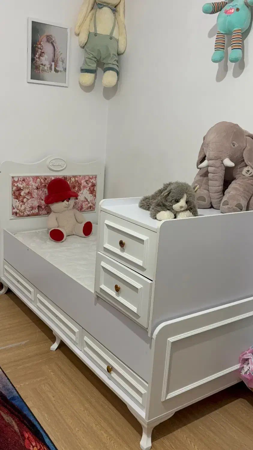 تخت و کمد بچه|تخت و سرویس خواب|ورامین, ورامین|دیوار
