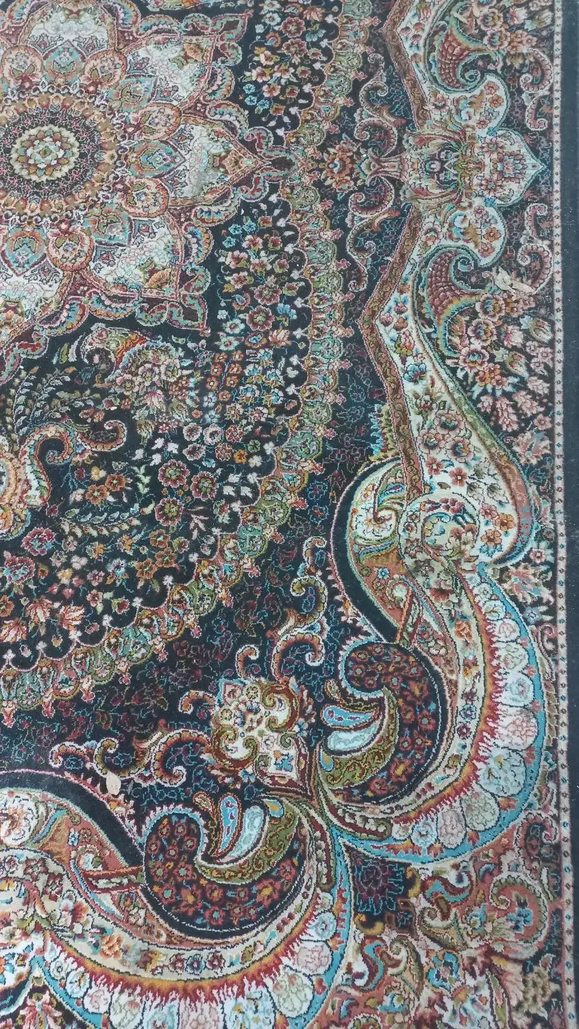 ۱تخته کناره۱ونیم متری نخ اصل اکرولیک|فرش|تهران, سجاد|دیوار