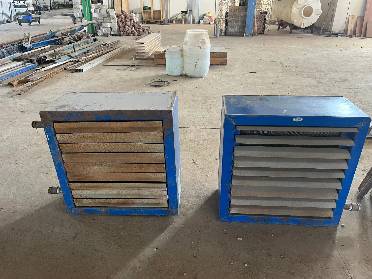 فروش دو عدد  یونیت هیتر آبی|آبگرمکن، پکیج، شوفاژ|نمین, |دیوار