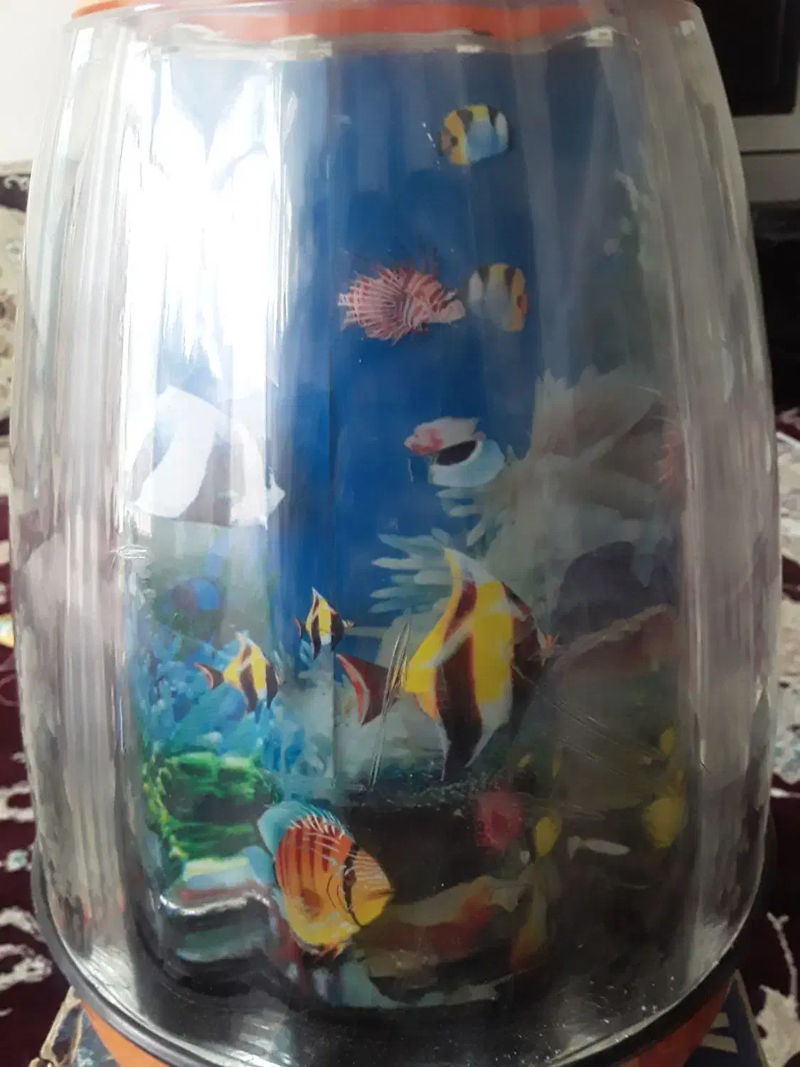 چراغ خواب آکواریومی موتور دار|چراغ خواب و آباژور|مشهد, عبادی|دیوار