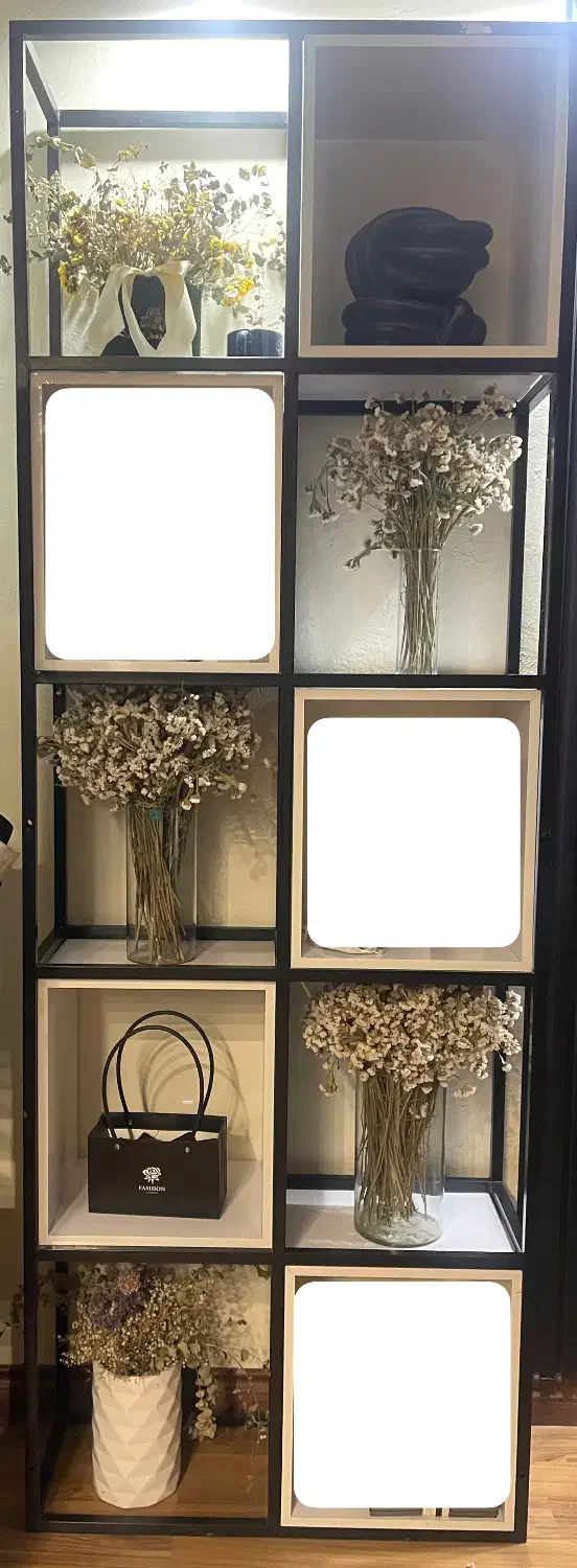 دکور|کتابخانه، شلف، قفسه‌های دیواری|مشهد, سجاد شهر|دیوار