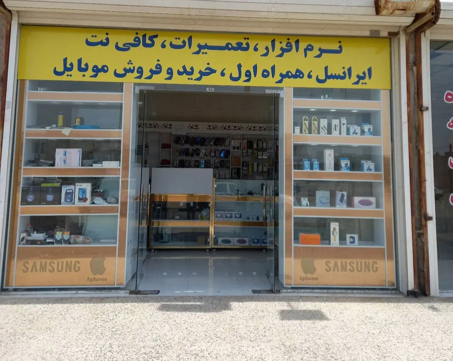 ویترین پیشخوان موبایل کافینت|فروشگاه و مغازه|اهواز, کوی مهدیس|دیوار