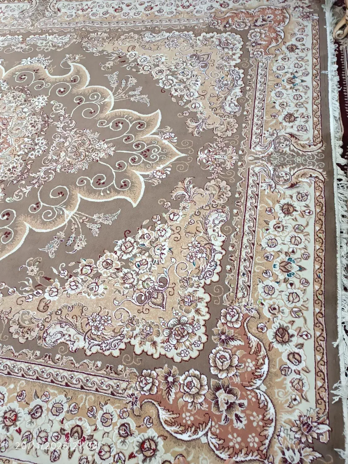 یک تخته فرش ۱۲متری گردویی|فرش|کرمانشاه, |دیوار