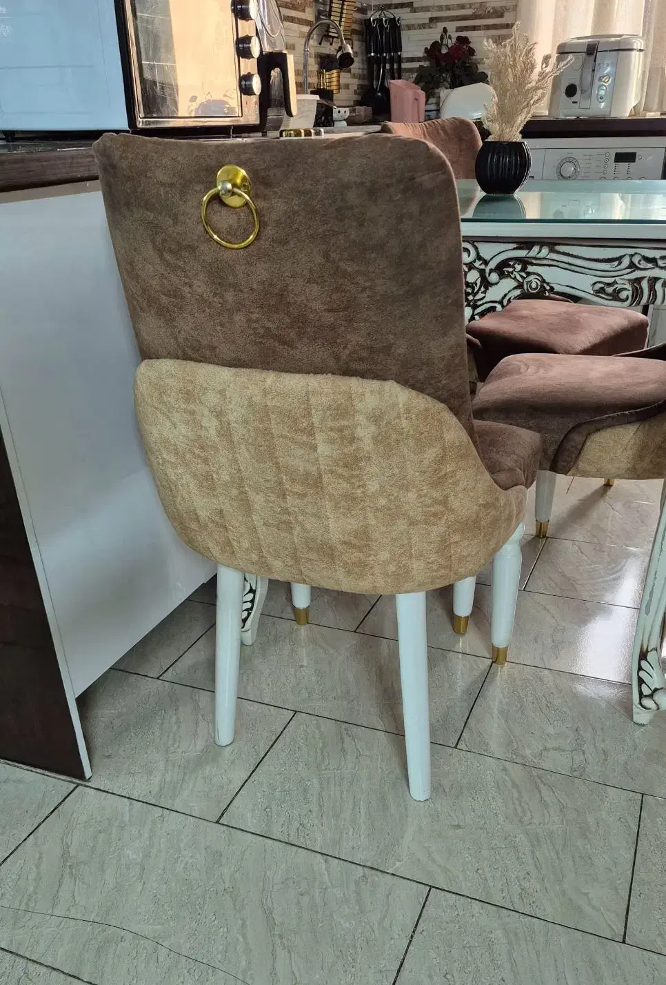 ۳ عدد صندلی ناهار خوری و میزبان چستر|میز و صندلی غذاخوری|تهران, سلسبیل جنوبی|دیوار