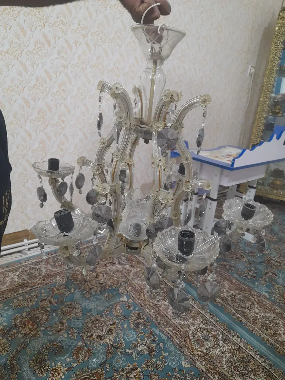 لوستر سالم|لوستر و چراغ آویز|خرم‌آباد, |دیوار