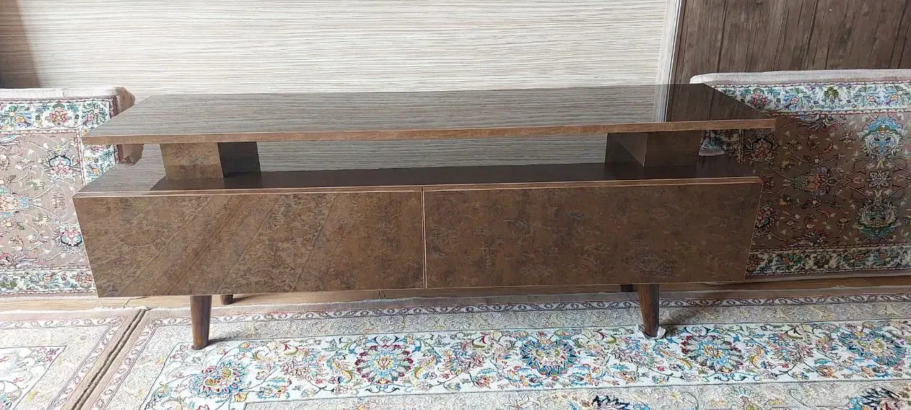 میز تمام چوبی تلویزیون|میز تلویزیون|بانه, |دیوار