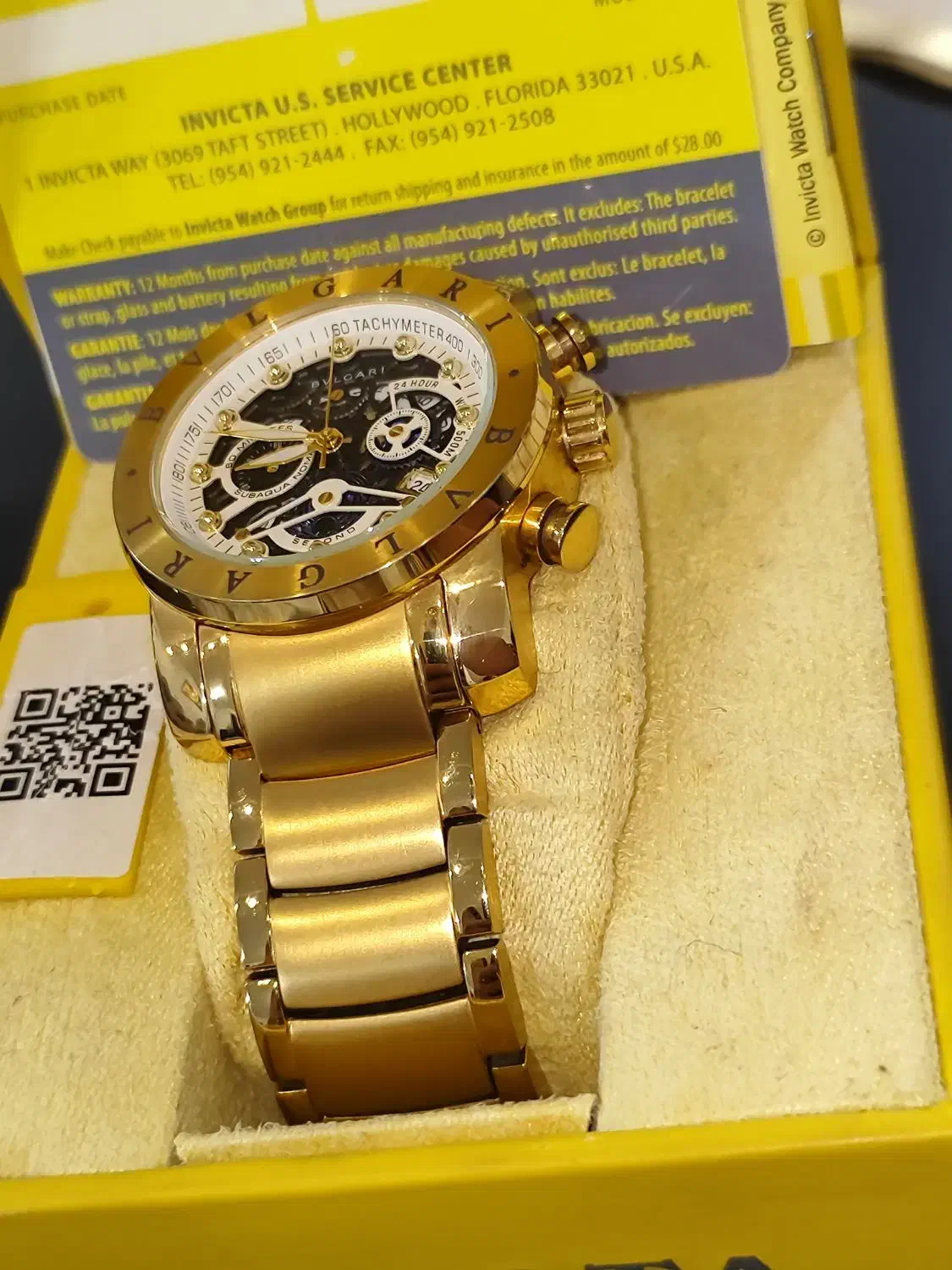 اینوکتا بلگاری اورجینال کرنوگراف|ساعت|رشت, یخسازی|دیوار