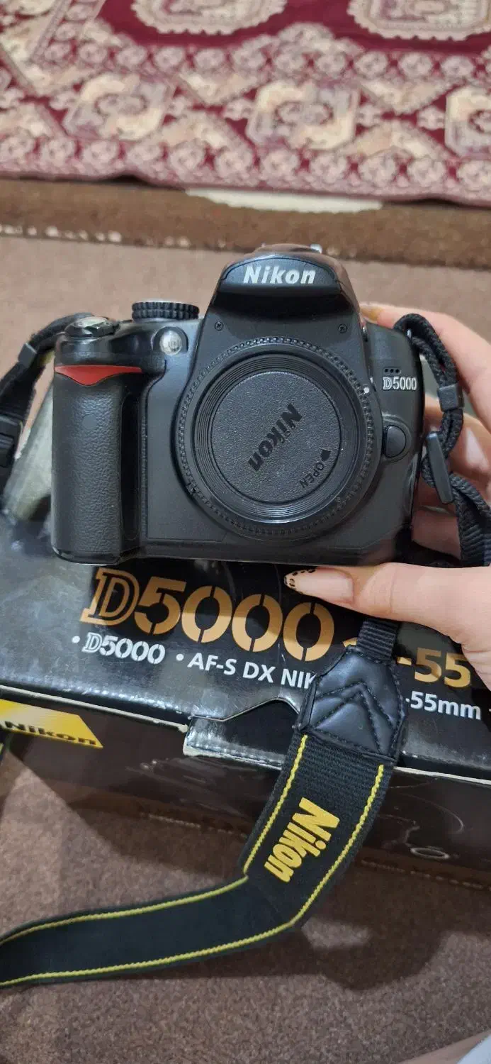 دوربین عکاسی نیکون5000d|دوربین عکاسی و فیلمبرداری|شهرکرد, |دیوار