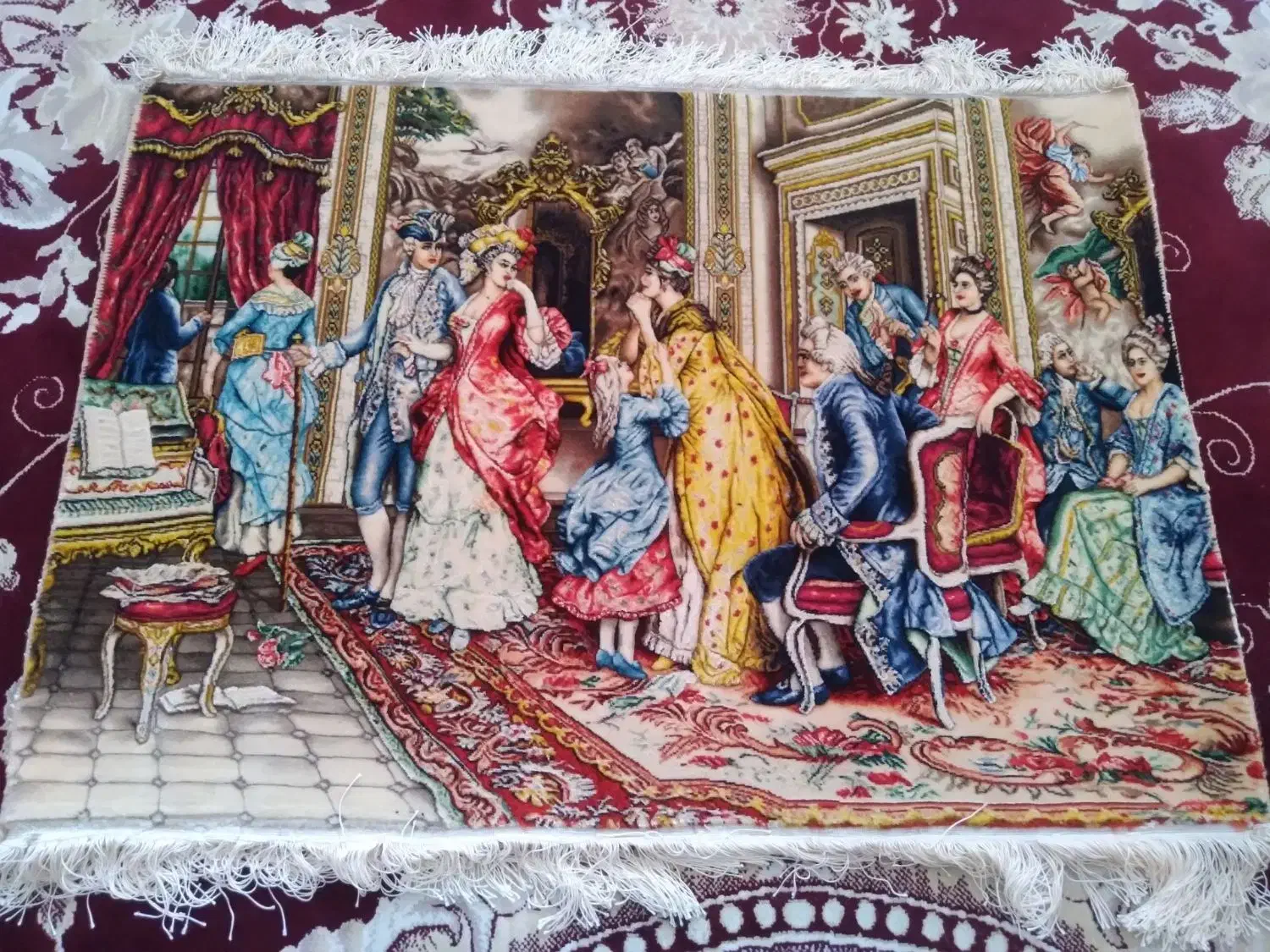 تالارپذیرایی|تابلو فرش|مشهد, قائم|دیوار