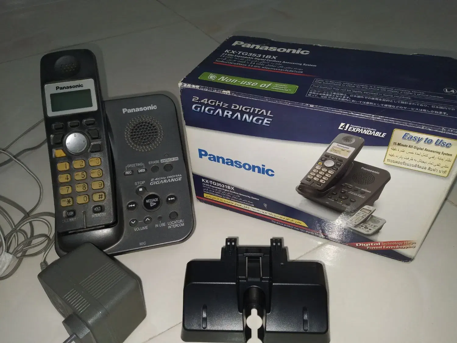 تلفن رومیزی پاناسونیک|تلفن رومیزی|رشت, باهنر|دیوار