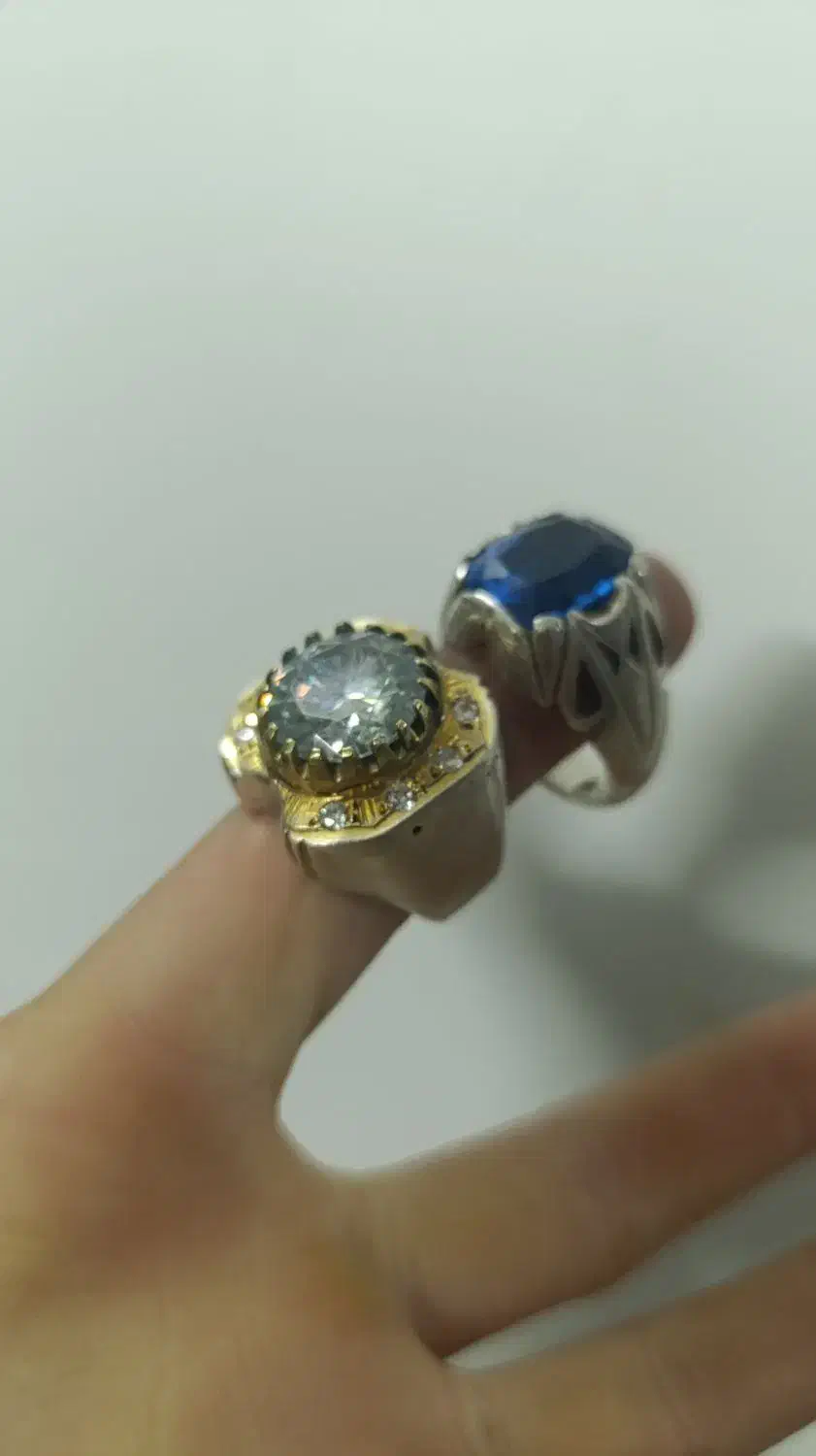 انگشتر موزنایت توپاز|جواهرات|قم, سیدان|دیوار