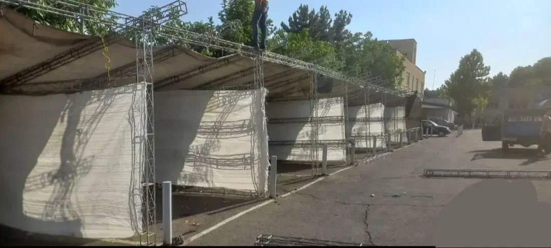 کرایه و نصب و اجرای اسپیس با تجهیزات کامل|خدمات پذیرایی، مراسم|قم, چهل اختران|دیوار