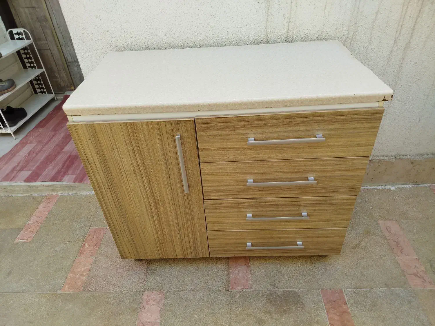 کابینت mdf چهار کشور و طبقه دار|جاکفشی، کمد، دراور|تهران, شهرک امید|دیوار