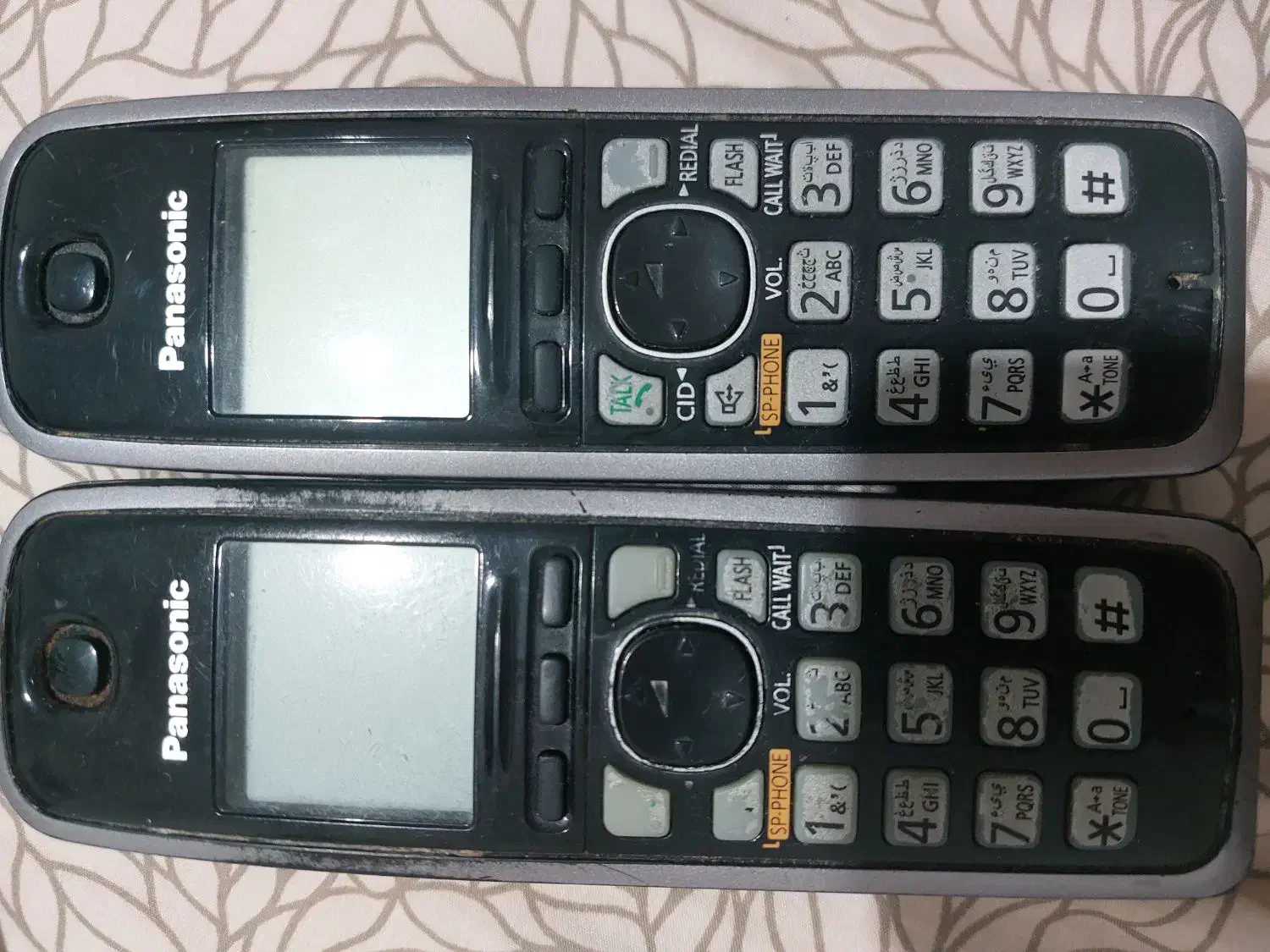 تلفن بی سیم دوگوشی پاناسونیک|تلفن رومیزی|تهران, جنت‌آباد شمالی|دیوار