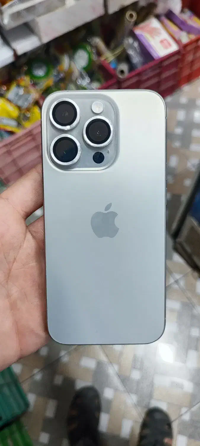 اپل iPhone 15 Pro با حافظهٔ ۲۵۶ گیگابایت|موبایل|نجف‌آباد, شهدا|دیوار