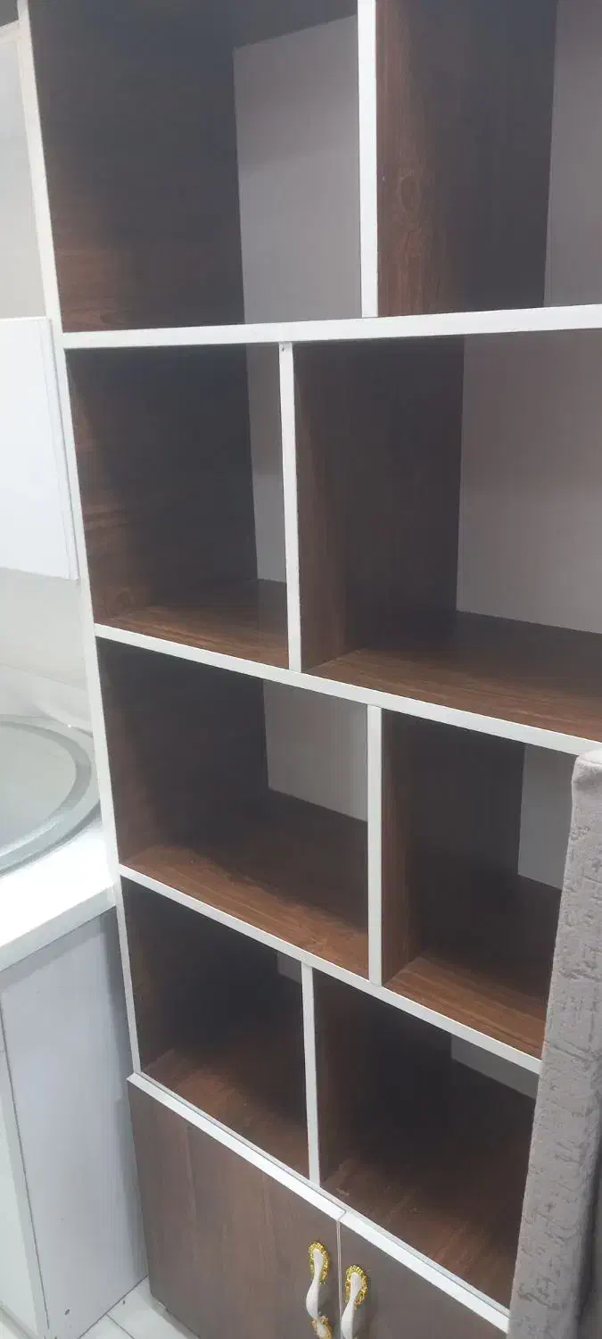 کتابخانه|کتابخانه، شلف، قفسه‌های دیواری|بندرعباس, |دیوار