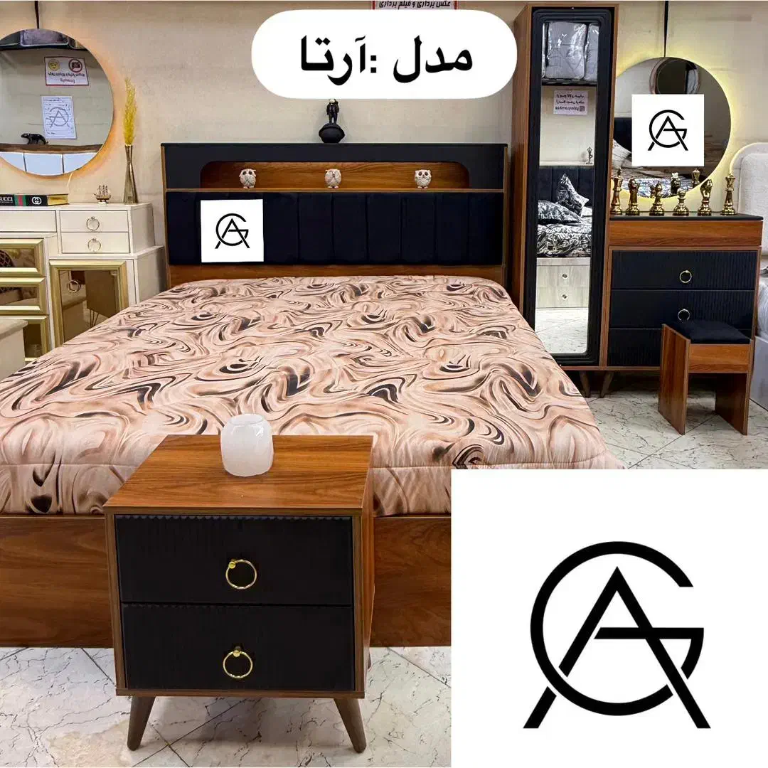 مدل آرتا|تخت و سرویس خواب|ارومیه, |دیوار