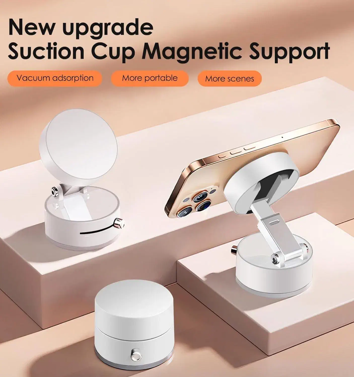 هولدر گوشی وکیوم دار و مگنتی و مکشی مدل ۴۷۳۲۴|لوازم جانبی موبایل و تبلت|تهران, سلسبیل جنوبی|دیوار