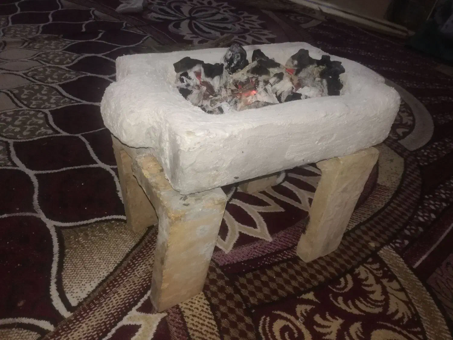 تخت وزغال ومنقل دست ساز 300تومان|کلکسیون و سرگرمی|خرمشهر, |دیوار