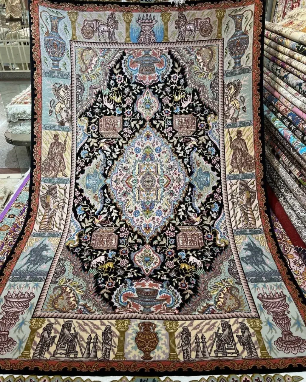 فرش الهیه خریداری  تبریز و فروشگل ابریشم مشاوره|فرش|تهران, الهیه|دیوار