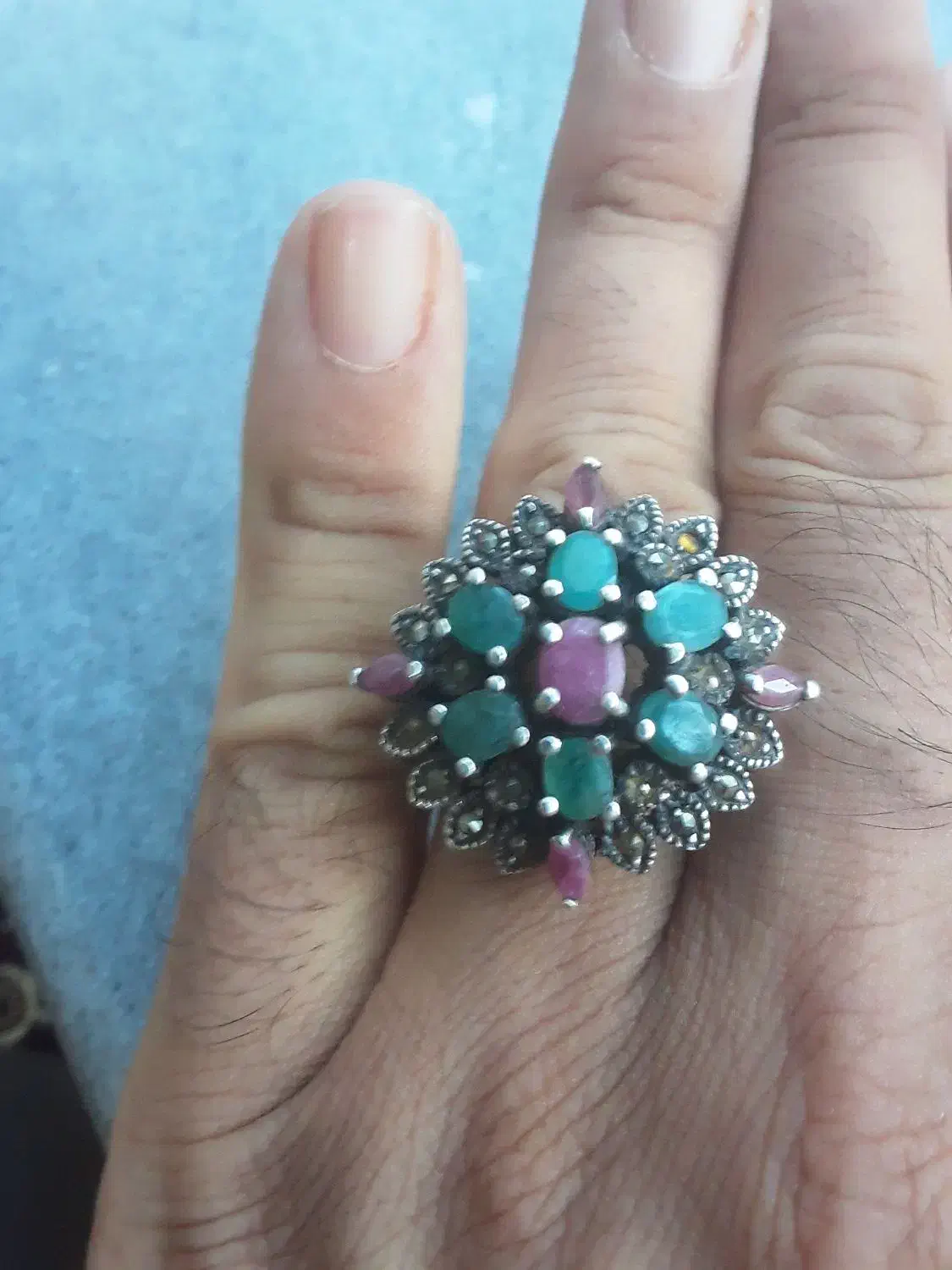 انگشتر دست ساز|جواهرات|بناب, |دیوار