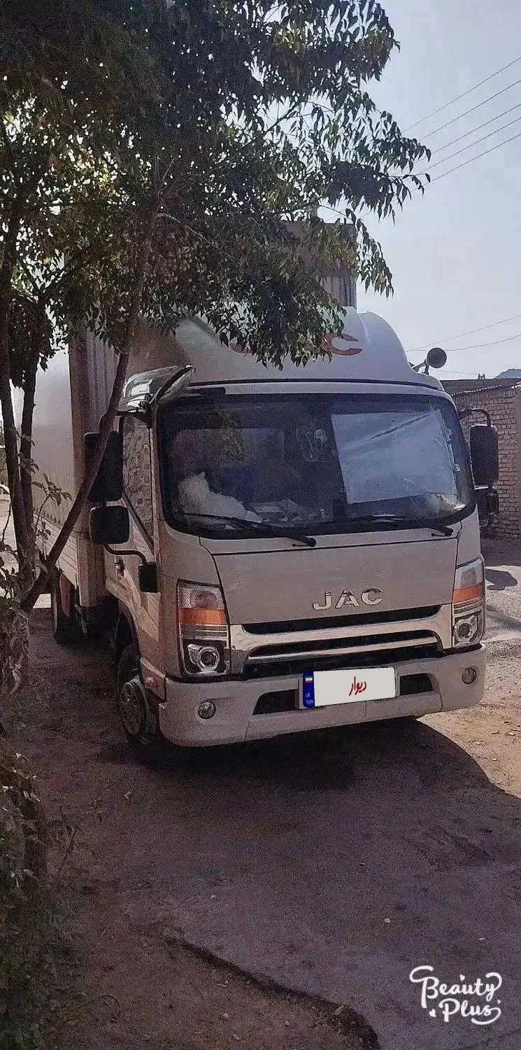 کامیونت جک 6 تن مدل 1401مسقف چادری بغل باز شو|خودرو سنگین|کوهبنان, |دیوار