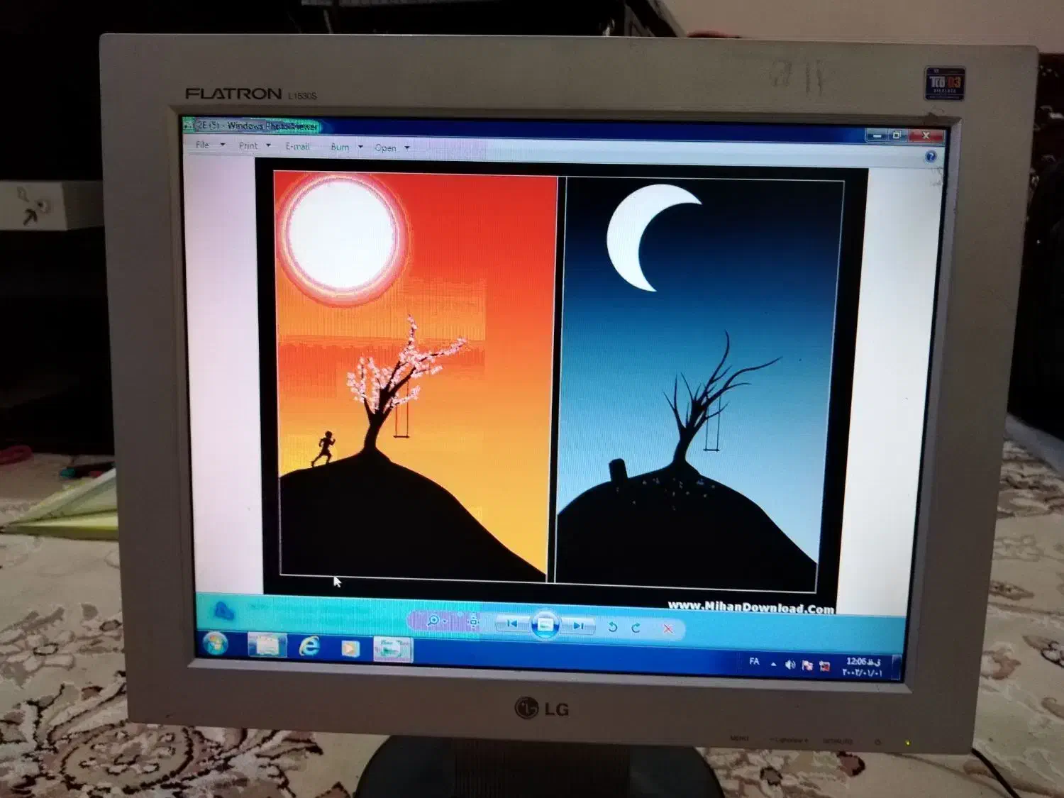 مانیتور 15 الجی|قطعات و لوازم جانبی رایانه|مشهد, نوید|دیوار