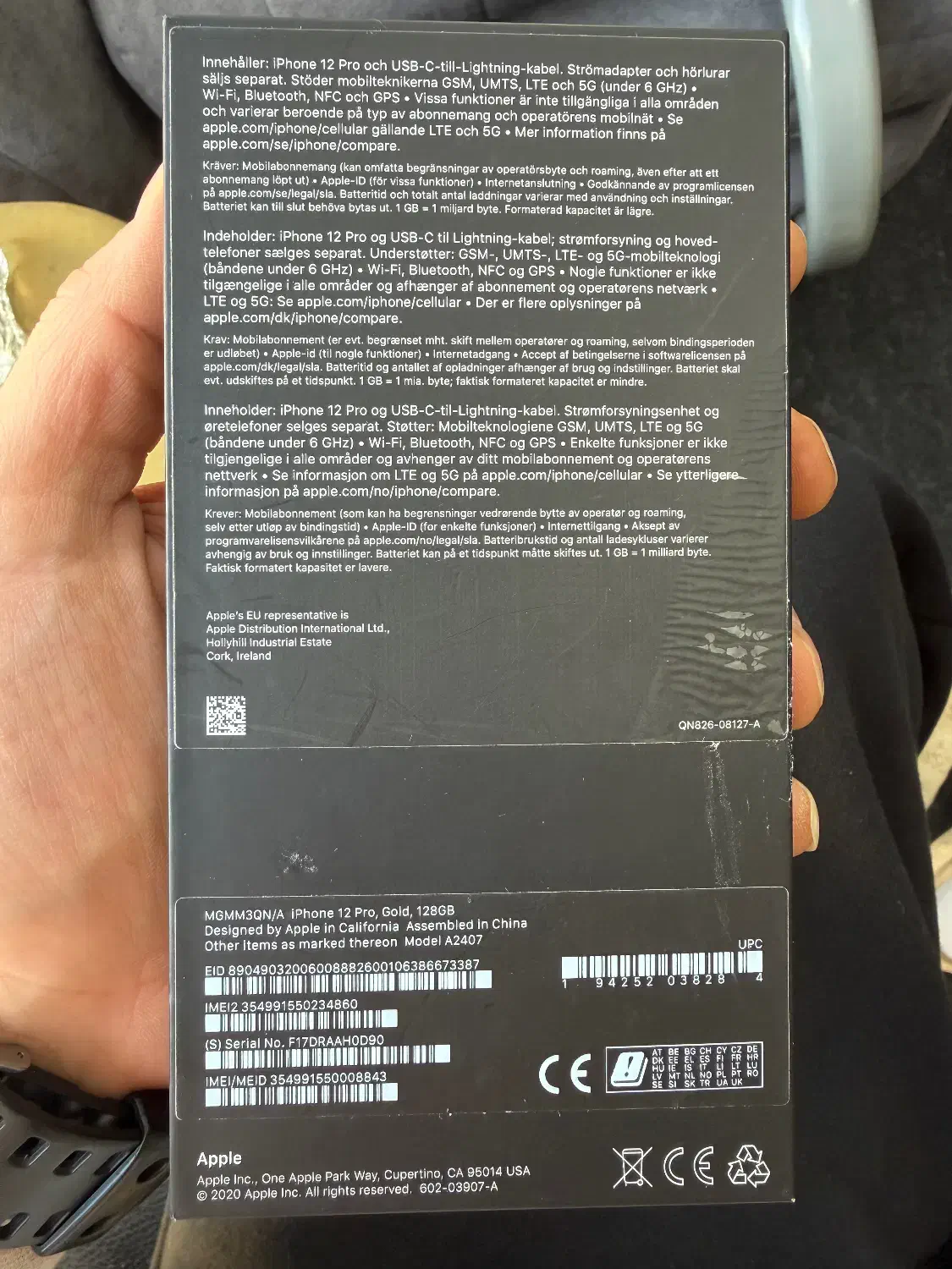 آیفون ۱۲ پرو گلد ۱۲۸ گیگابایت|موبایل|تهران, شهر زیبا|دیوار