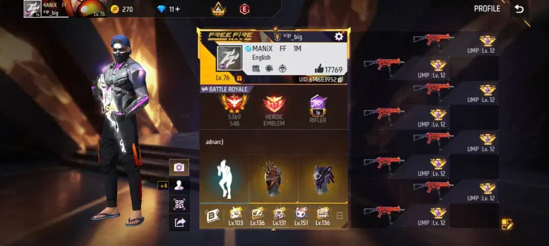 سلام اکانت فری فایر بخون بیا|کنسول، بازی ویدئویی و آنلاین|اسلام‌شهر, کاشانک|دیوار