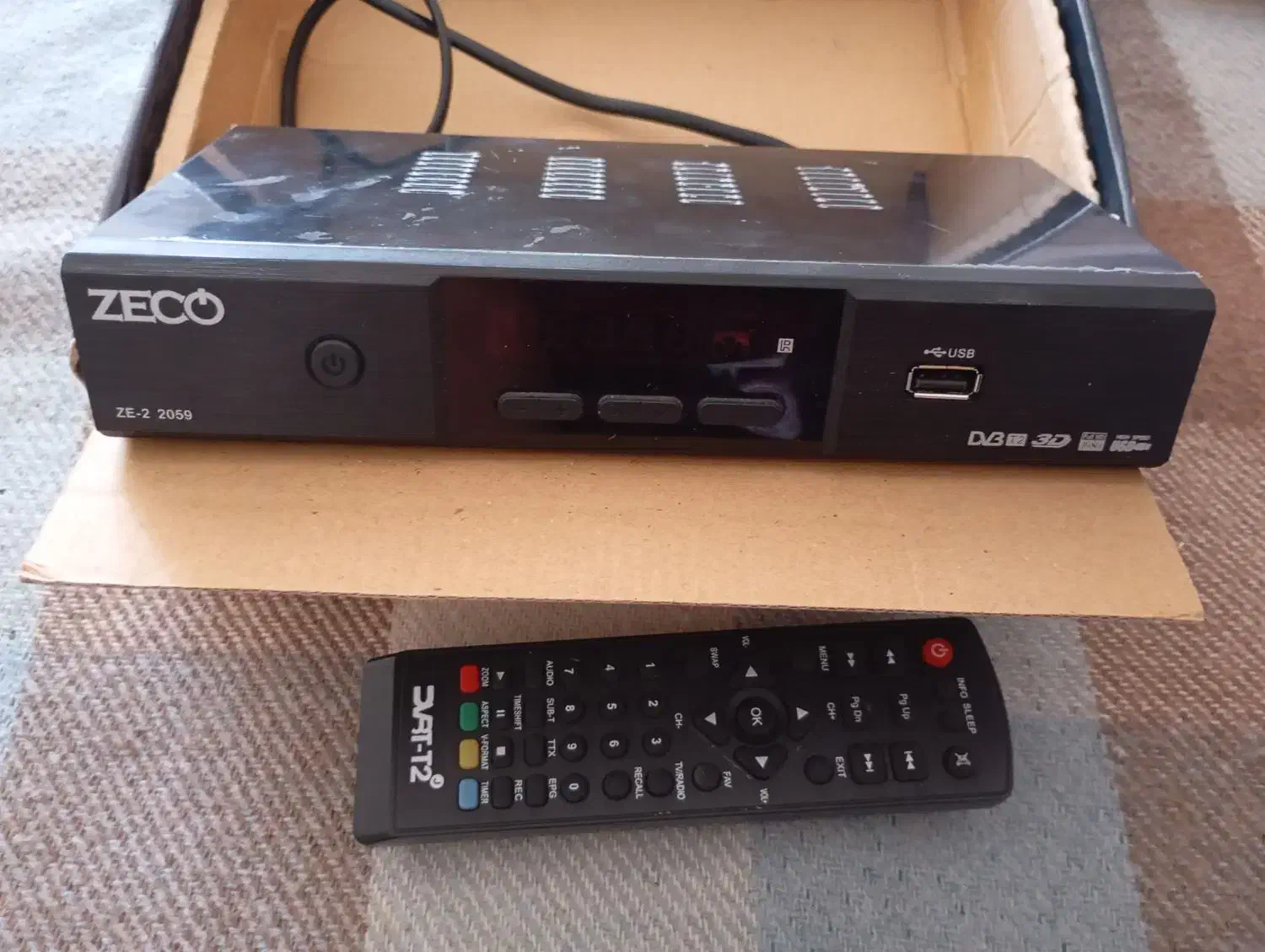 گیرنده دیجیتال زیکو|تلویزیون و پروژکتور|کوهدشت, |دیوار