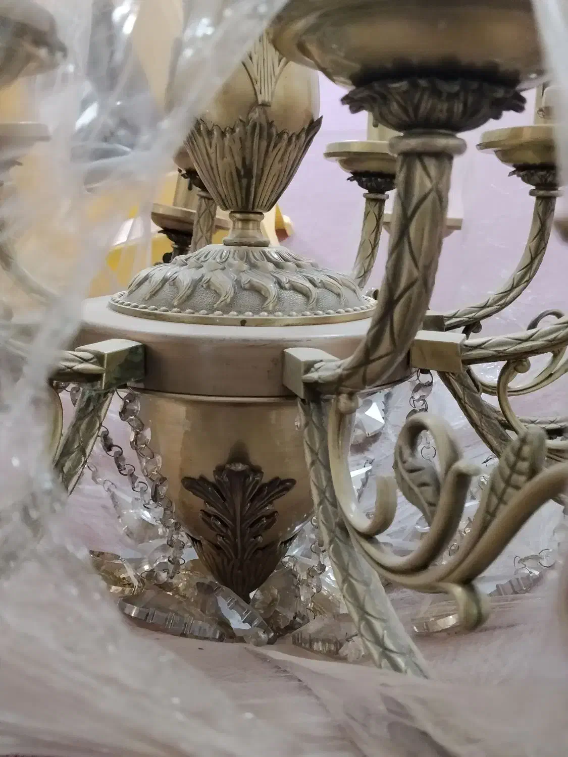 لوستر نونو|لوستر و چراغ آویز|یزد, |دیوار